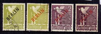 ! 7500 Se separata avbildningar sid 143 759 BERLIN: xx kpl samling sammantryck från Häfte 2; W17-40, S5-10, SZ 5-6, SKZ 3-4. XX praktkvalite! Mi 5575.