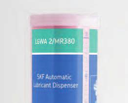 Kraftfull elektromekanisk smörjapparat för ett smörjställe SKF TLMR -serie SKFs automatiska smörjmedelsdispenser TMLR är en kraftfull enpunkts lubrikator.