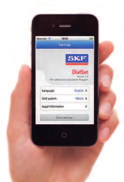 Snabbverktyg för beräkning av eftersmörjning SKF DialSet SKF DialSet har tagits fram för att hjälpa dig att konfigurera dina automatiska smörjapparater från SKF.