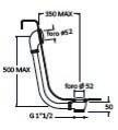 450:- BOTTENVENTIL UP & DOWN UD427 (TILLVAL) Pushfunktion. 34135 KROM 600:- 39010 GULD 1.