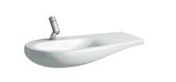 9 V TVÄTTSTÄLL TUNA 900 H Laufen-IL EN 31 BAGNO ALESSI ONE, Colours sanitary ceramic see Countertop colour table basin Laufen-IL BAGNO ALESSI ONE, sanitary ceramic MÅTT: B900 H140 D500 mm MÅTT: B900