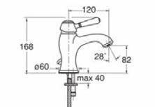 Vitt handtag AE403 ART ELITE Badkarsblandare Inkl. duschset.