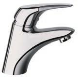590:- Basin mixer with 1"1/4 Up&Down waste QUEEN