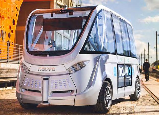The future of the driverless car is a bus Any transport