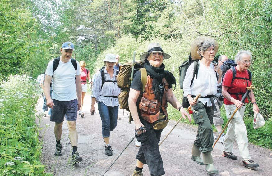 jpg Media är från början varit synnerligen intresserade av att vi vill utveckla pilgrimsvandrandet