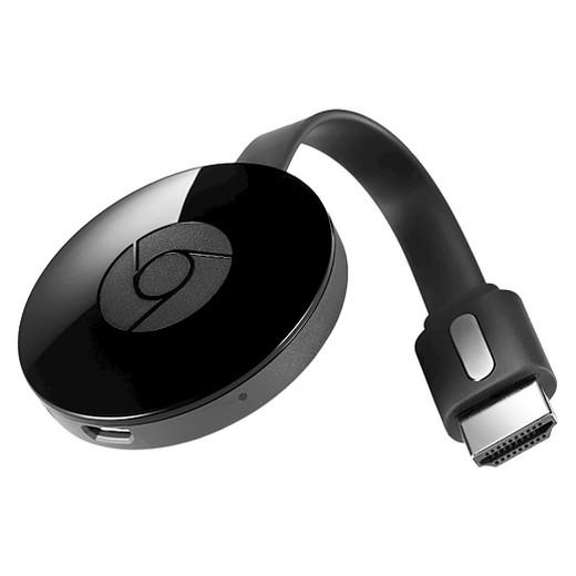Streama underhållning från enheten till TV:n. Chromecast ansluts till HDMI-porten på TV:n. Använd enheten tillsammans med TV:n och streama TV-program, filmer, spel och mycket annat.