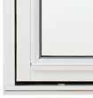 Träfönster vrid Levereras med 3-glas isolerruta som har ett U-värde på 1,2 som standard. Ej vädringsspärr på höjd modul 5-6.