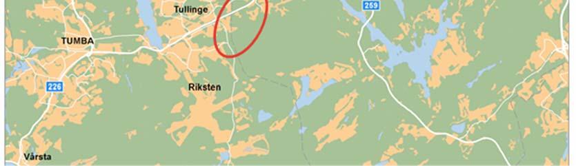 På sträckan mellan Tullinge och Flemingsberg saknas dock en gen och säker gång- och cykelväg.