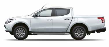 Instrumentpanel Double Cab Business med automatväxellåda GENERÖSA UTRYMMEN Res komfortabelt i nya L200