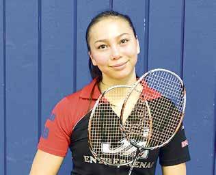 Pengarna från försäljningen av Sportpåsen går tillbaka till föreningarna men används också till detta stipendium. Motiveringen: Malena är idag rankad som nummer 14 i damsingel Sverige.