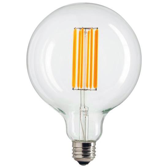 ljusflöde: 338lm LED: Filament LED Epistar Färgtemperatur: 2100k Sockel: E27 Färgåtergivning: RA>90 Solo