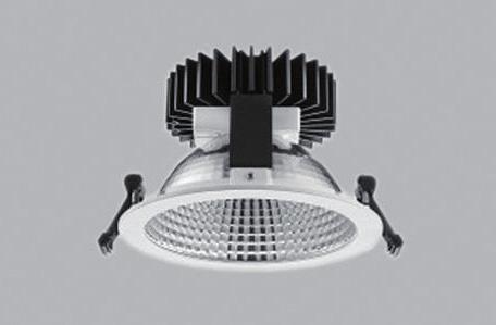 LED Allmänbelysning Downlight Satisfy LED Infälld LED Downlight tillverkad i formgjuten aluminium.