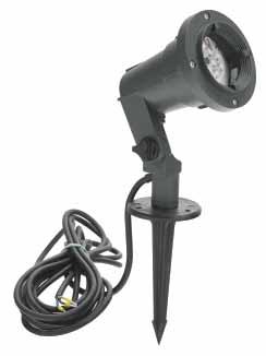 1593 Mark/vägg, 5m kabel 7W, LED Grafit, E 7701388 7W LED, 750 lm, 3000K, 40D ej dimbar Art.