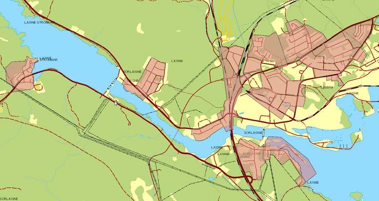 områden i Ljusne.