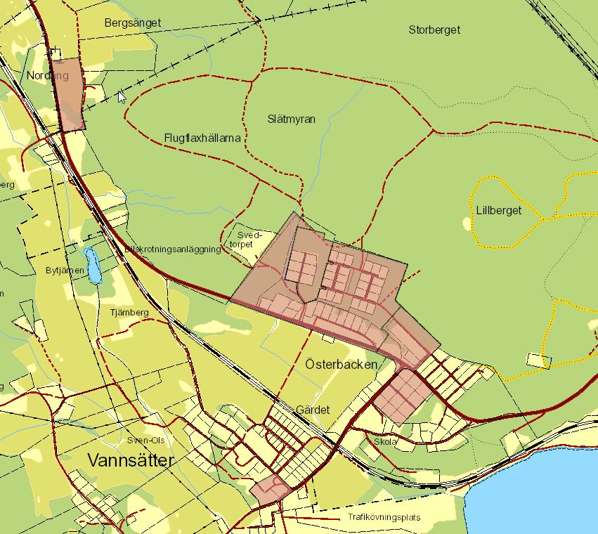 Detaljplanelagda