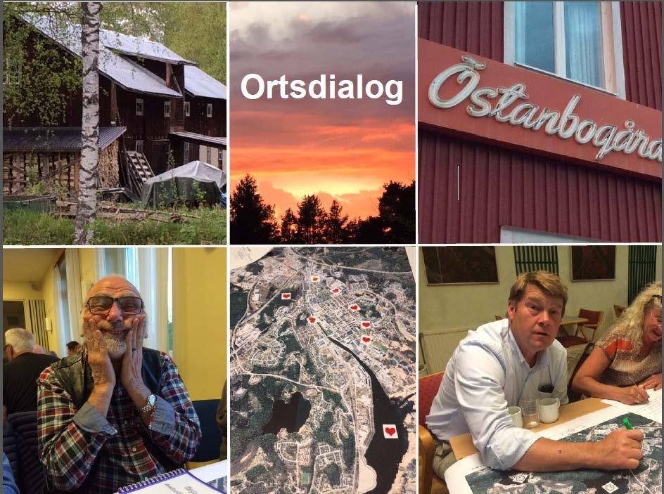 TIDIG DIALOG Syftet med den tidiga dialogen var att nå ut till kommunens alla delar och fånga upp kommuninvånares olika erfarenheter.