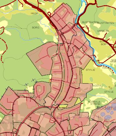 Vågbro Vågbro ligger 3 km norr om Söderhamn centrum. Området tillhörde tidigare Norrala landskommun, men ingår sedan 1971 i Söderhamns kommun.