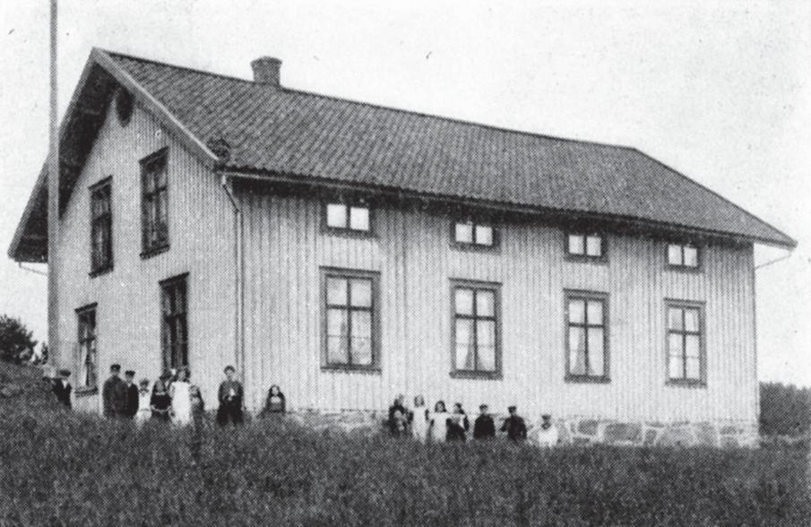 BERGUMS MISSIONSHUS Missionshuset 1883.