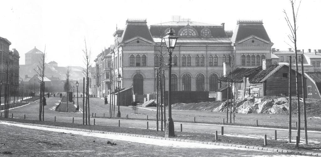 GAMLA BETLEHEMSKYRKAN I GÖTEBORG Betlehemskyrkan när den var nybyggd, sedd från öster.