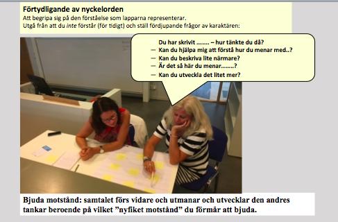 Vad skiljer ett lärande samtal från ett vanligt