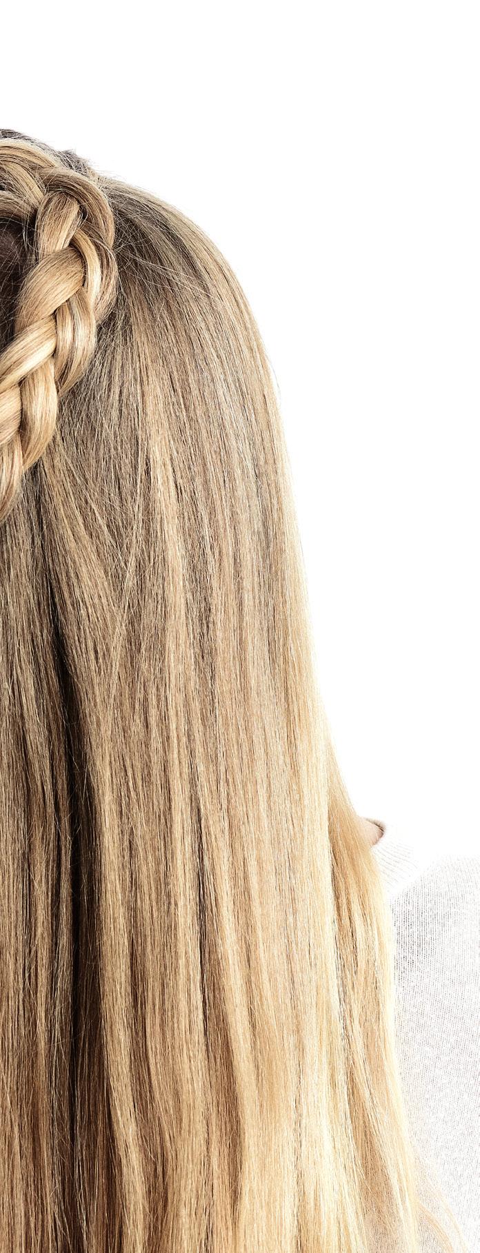 Fräscht och mjukt hår Hair care -förpackningen är ett fräscht produktpaket för håret.