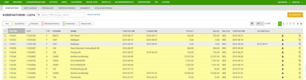 Förfallodatum är obligatorisk. Efter detta datum kommer avgiften att markeras som Förfallen i systemet. Ingen påminnelse kommer automatiskt att skickas till medlemmen. Ange därefter benämning.