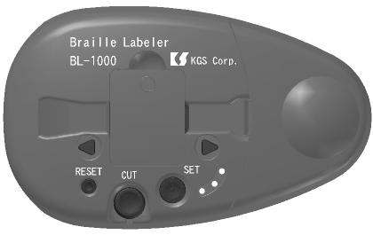 Handbok 1. Förord Tack för ditt inköp av Braille Labeler BL-1000.