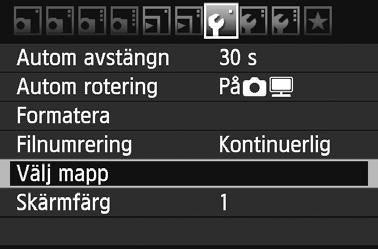 Pratisa funtioner 3 Sapa och välja en mapp Du an fritt sapa och välja en mapp där de tagna bilderna sa sparas.