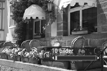 efter gradering (s. 206) Vrid på ratten <6> och välj gradering. Bläddra med hopp. Visa bilder genom att tryca på nappen <x>. På enbildsvisningen vrider du på ratten <6>.