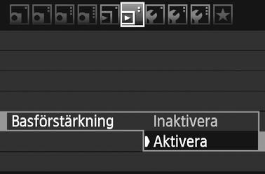 Spela upp videoscener Funtion Visningsbesrivning 2 Lämna Återgår till enbildsvisning. 7 Uppspelning Tryc på <0> om du vill växla mellan uppspelning och paus.