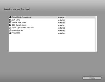 3 Klica på [Install/Installera] så startas installationen. Slutför installationen genom att följa anvisningarna i de fönster som visas. När installationen är slutförd visas fönstret för steg 4.