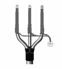 12 Kapitel 1: Kabelavslut EPKT 36 kv IXSU-F 12 och 24 kv För 3-ledarkabel inkl partskärmningssats EGENSKAPER ANVÄNDNING FÖRDELAR Krypströmsbeständig krympslang.