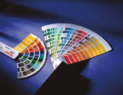 färgval P3601 Produkter i aluminium kan pulverlackeras i valfri NCS eller RAL färg. Olika typer av glans kan beställas.
