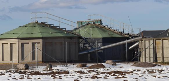 Mål Biogas2020 260 m 3 rötkammare Demonstrera ett fungerande system för