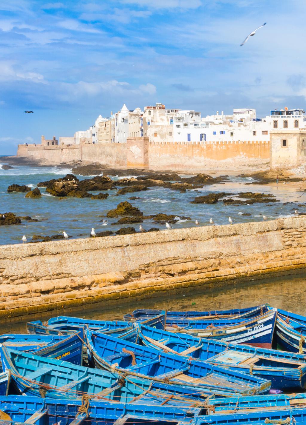 NYHET! Marockos sagostäder och sköna dagar vid havet Vill du uppleva den myllrande, färgstarka och mytomspunna sagostaden Marrakech?