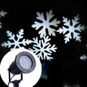 4 Julbelysning utomhus - Blandat 319:259:Projektor Snöflingor
