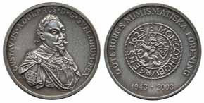 Göteborgs Numismatiska Förening 1943 2003, 35 mm, 24,89 g silver, no: 35. 0 600:- 218 2012.