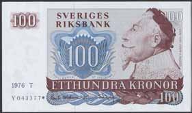 Sedel utställd av Riksbankens kontor i Göteborg, för betalning vid
