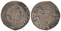 Johan III (1568-1592) 200 % 8 SM 13 Lev 25 6 mark 1590 XR. 2,68 g. Plantssprickor, kantförlust.