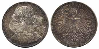 thalers as well as two 16 gute groschen from 1675 up to 1828 with many