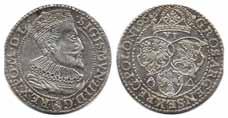 000:- 469 470 469 Sigismund III Vasa 6 groschen 1596. 4,75 g. Slightly cleaned.
