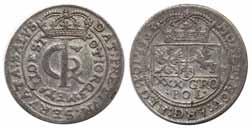 500:- 470 Sigismund III Vasa 3 groschen(15)94. 2,39 g. Beautiful specimen with full lustre.
