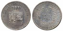 473 473 KM c#124 Nicholas I 5 zlotych 1831. Revolutionary coinage, 15,50 g silver Circulation: 22571.