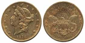 3 20 dollar 1878 S. VF 6.