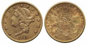 3 20 dollar 1892 S. VF 6.