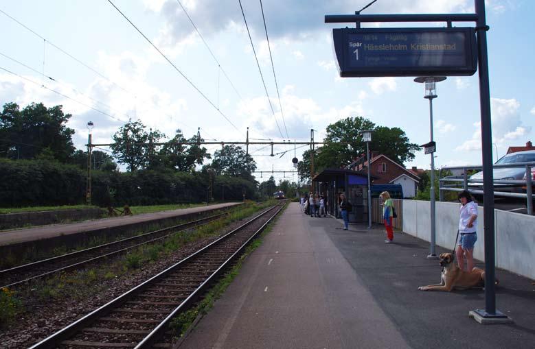 stationen i Gladköping medför att man slipper bygga ut orterna på åkermarken som då finns kvar som en värdefull resurs för samhället.