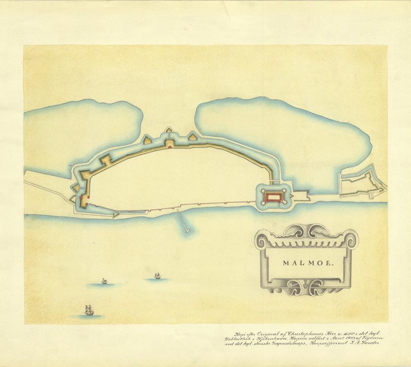 Borgmästare Hans Mikkelsen var den som på 1510-talet kompletterade stadens försvar med att låta gräva de första vallgravarna in mot land.