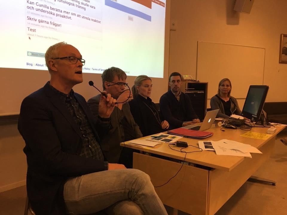 Forskningsstudie: Assisterande teknik & läs- och skrivsvårigheter Bild: Gunilla Almgren Bäck Linnéuniversitetet Idor Svensson Emma Lindeblad