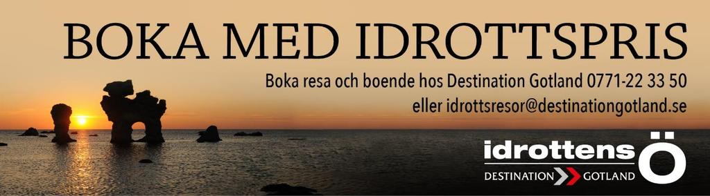Garda OK orientering inbjuder till MedeltidsKampen 5-6 augusti 2017 Idrottsresor med båt. Alla som deltar i arrangemang inom Idrottens Ö reser till våra förmånliga idrottspriser.