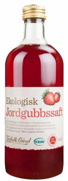 Ekologisk Jordgubbssaft Rätt saft när det är dags för kalas!